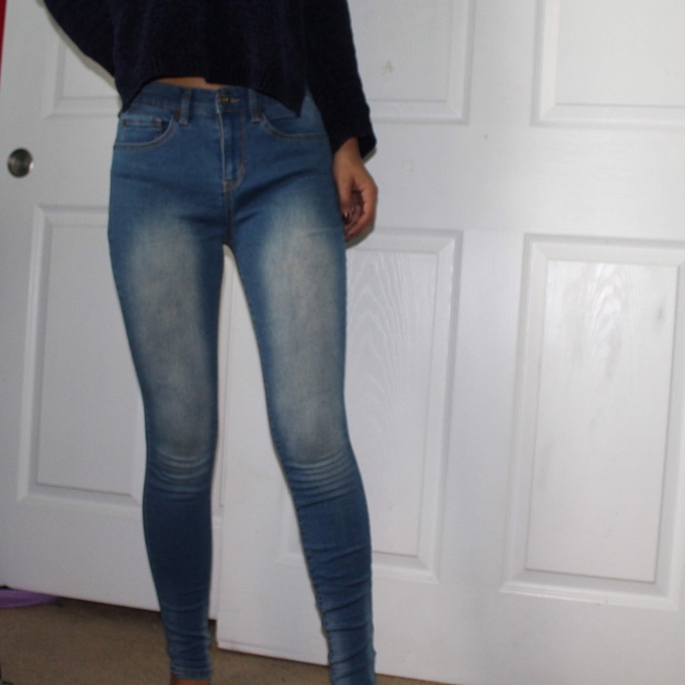 high rise jeggings